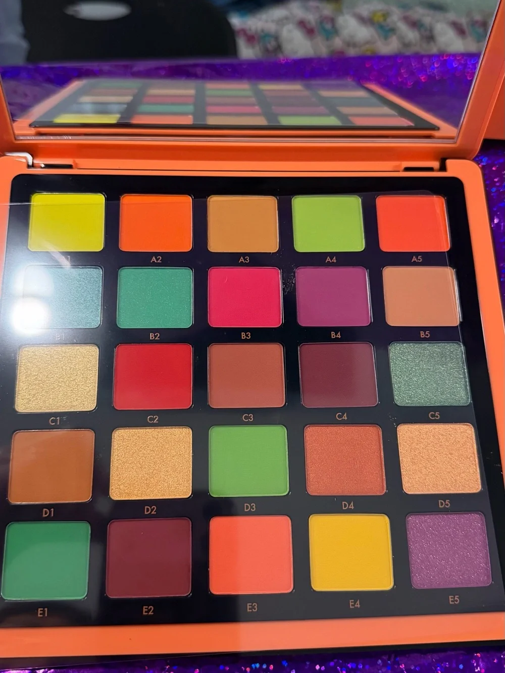 Anastasia Beverly Hills Norvina Collection - Orange with Gold Butterfly Accents